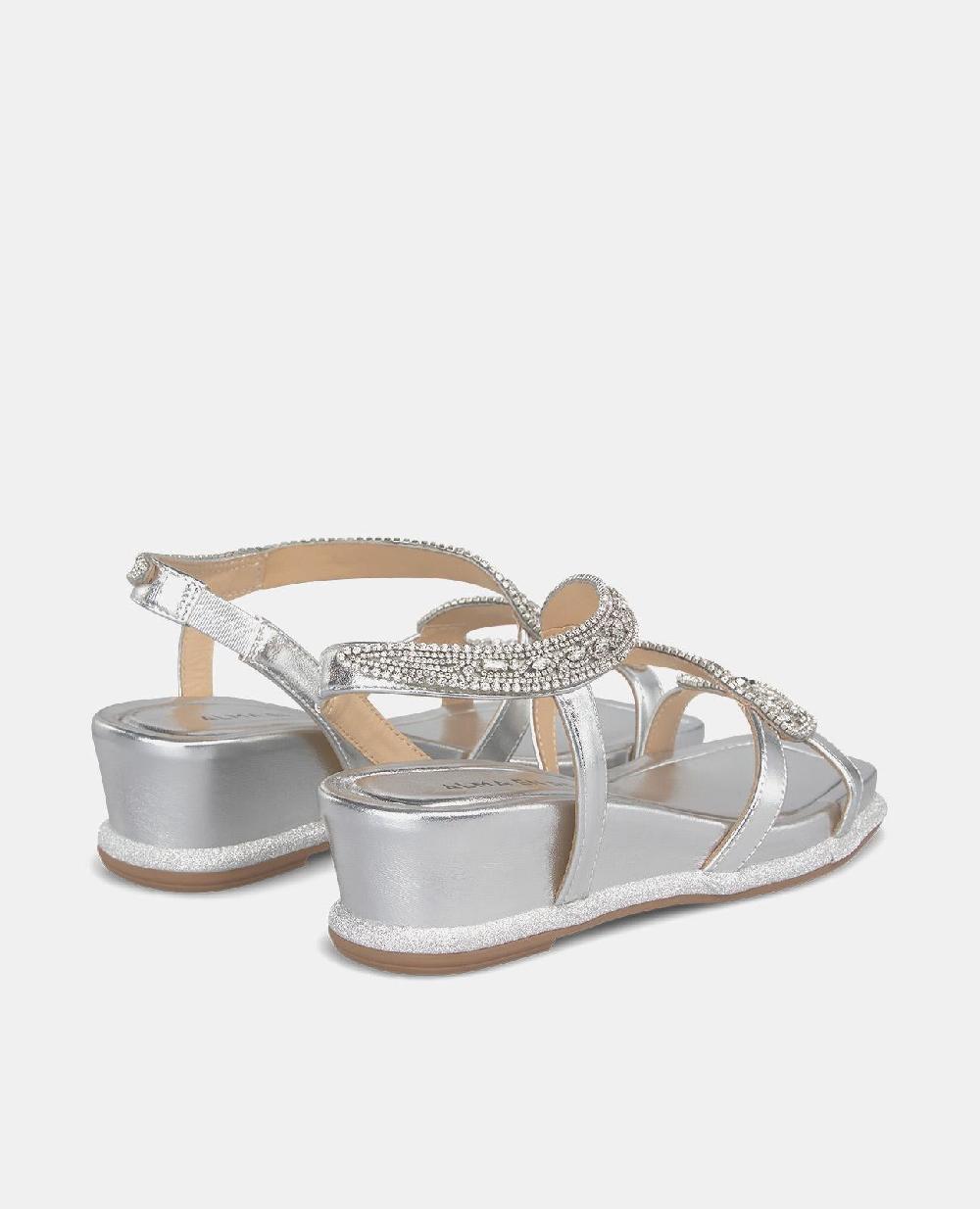 Alma En Pena SANDALIA CUÑA SERPIENTE