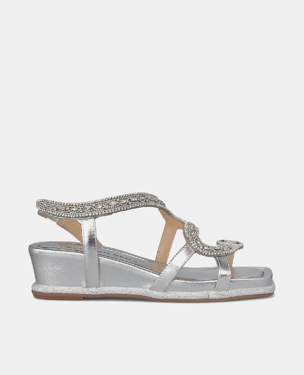 Alma en pena SANDALIA CUÑA SERPIENTE