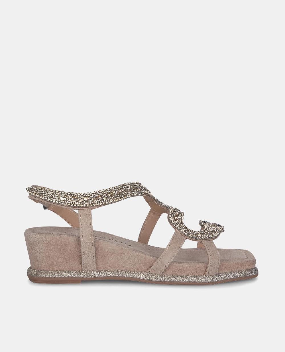 Alma en pena SANDALIA CUÑA SERPIENTE