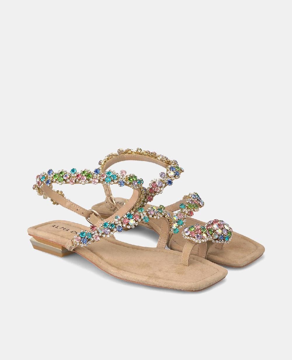 Alma En Pena SANDALIA PEDRERÍA DE DEDO