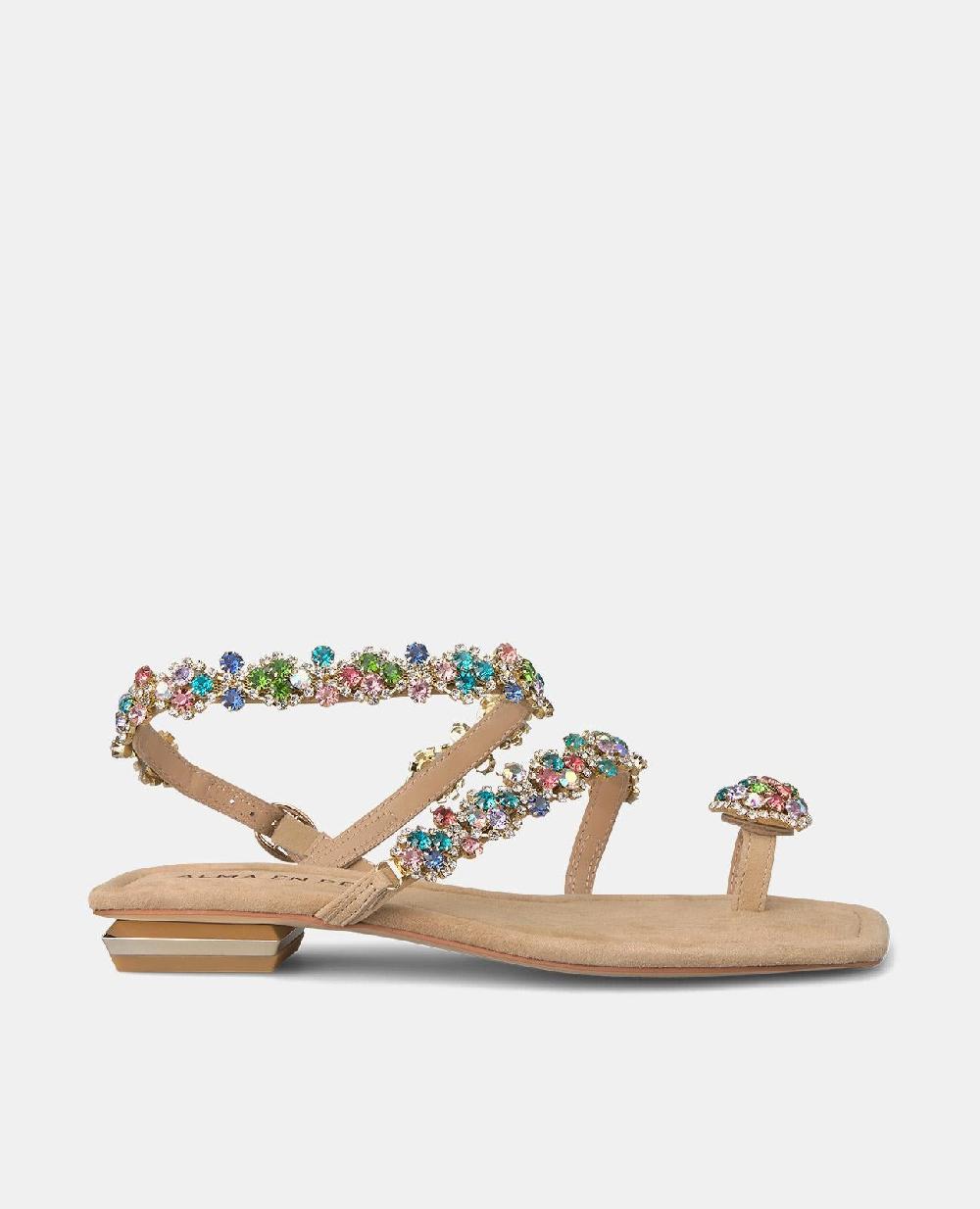 Alma en pena SANDALIA PEDRERÍA DE DEDO