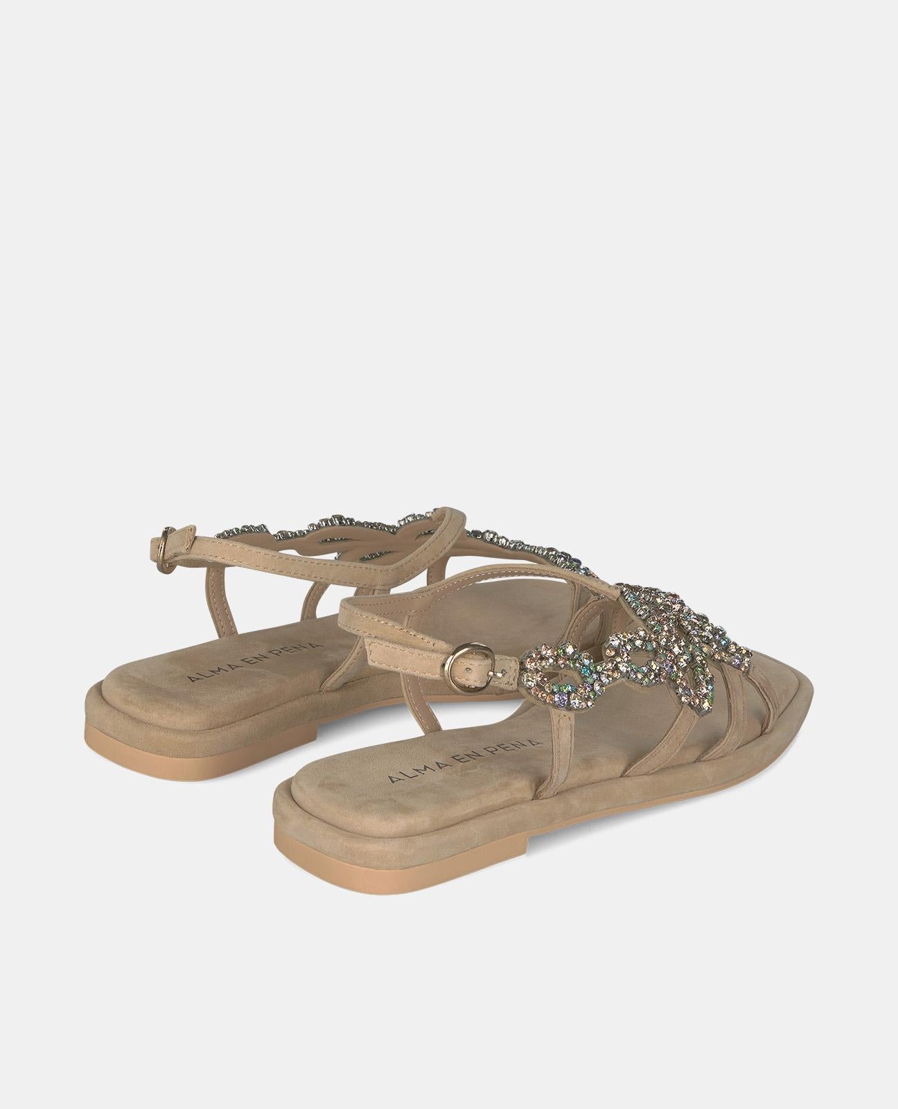 Alma En Pena SANDALIA PLANA CIERRE HEBILLA