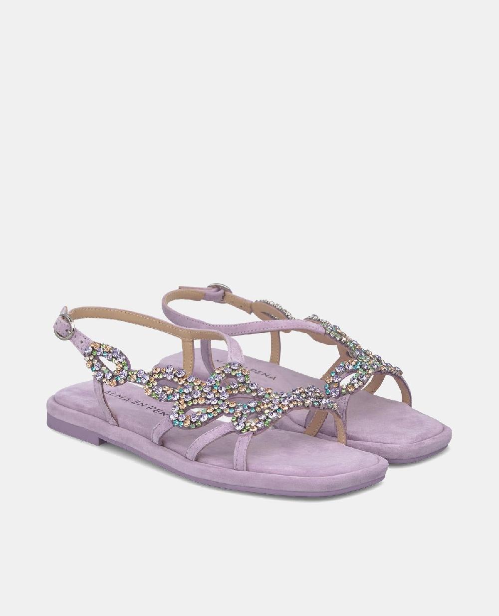 Alma En Pena SANDALIA PLANA CIERRE HEBILLA