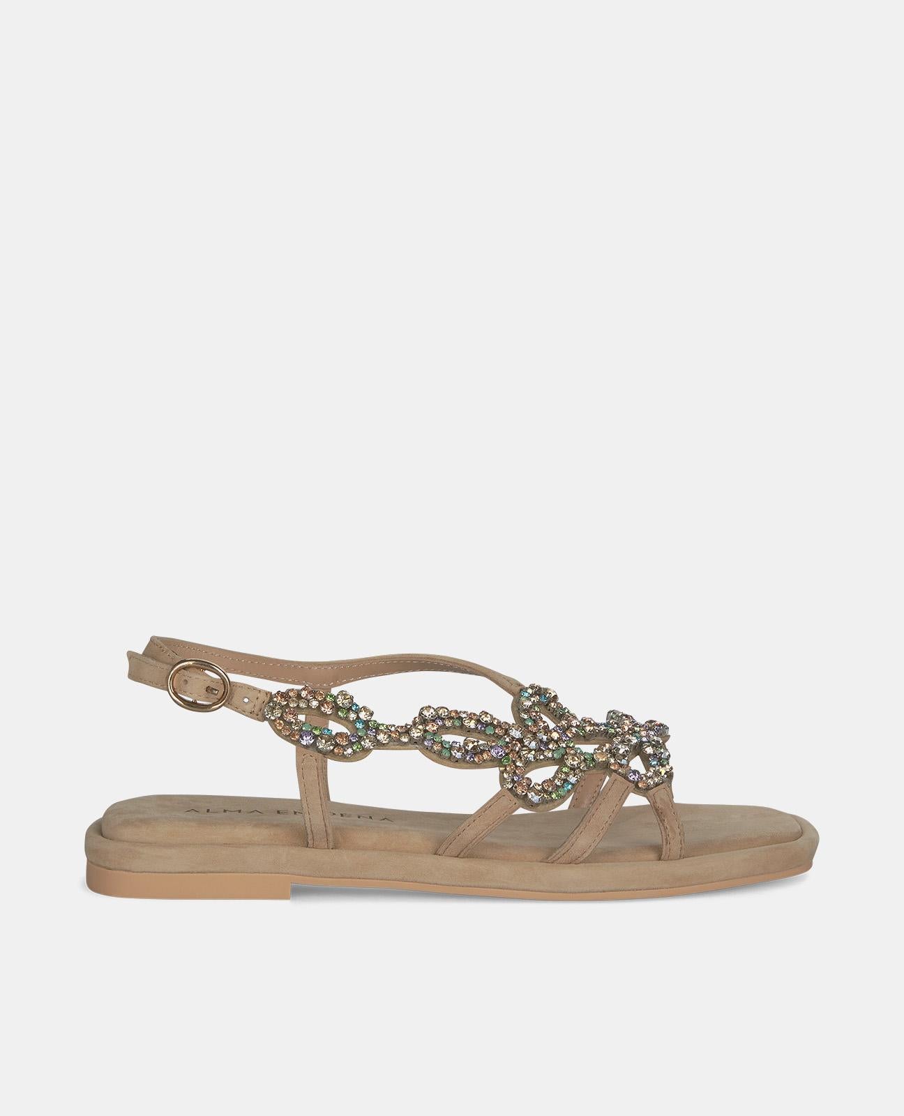 Alma en pena SANDALIA PLANA CIERRE HEBILLA