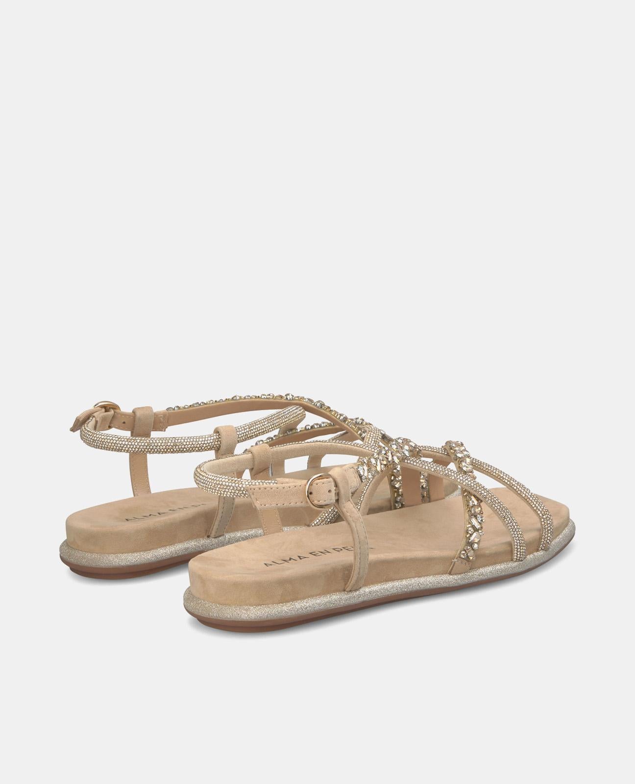 Alma En Pena SANDALIA PLANA CRUZADA