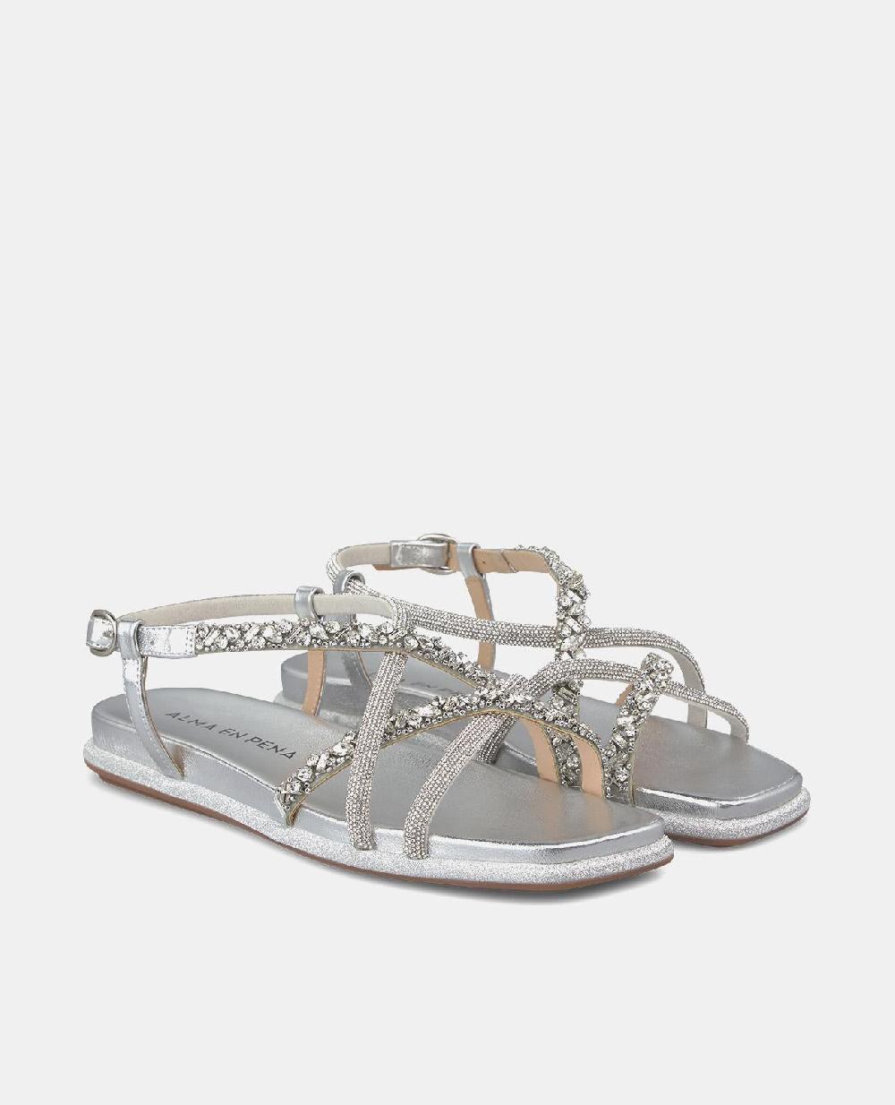 Alma En Pena SANDALIA PLANA CRUZADA