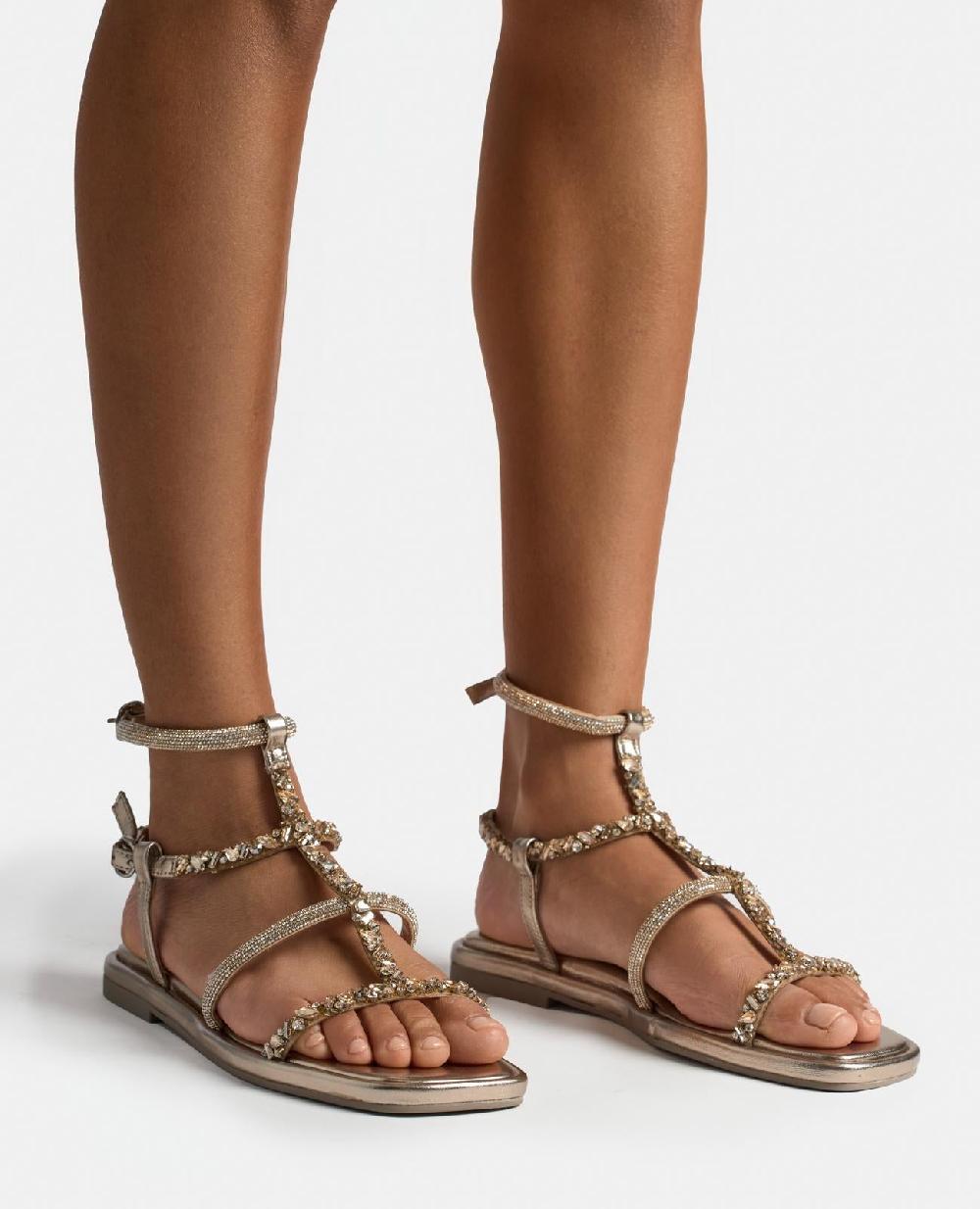 Alma En Pena SANDALIA PLANA DOBLE TIRA