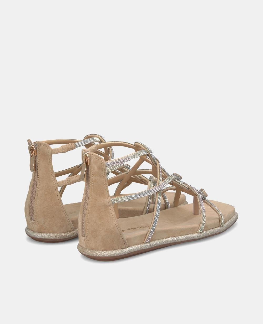 Alma En Pena SANDALIA PLANA ENTRELAZADA