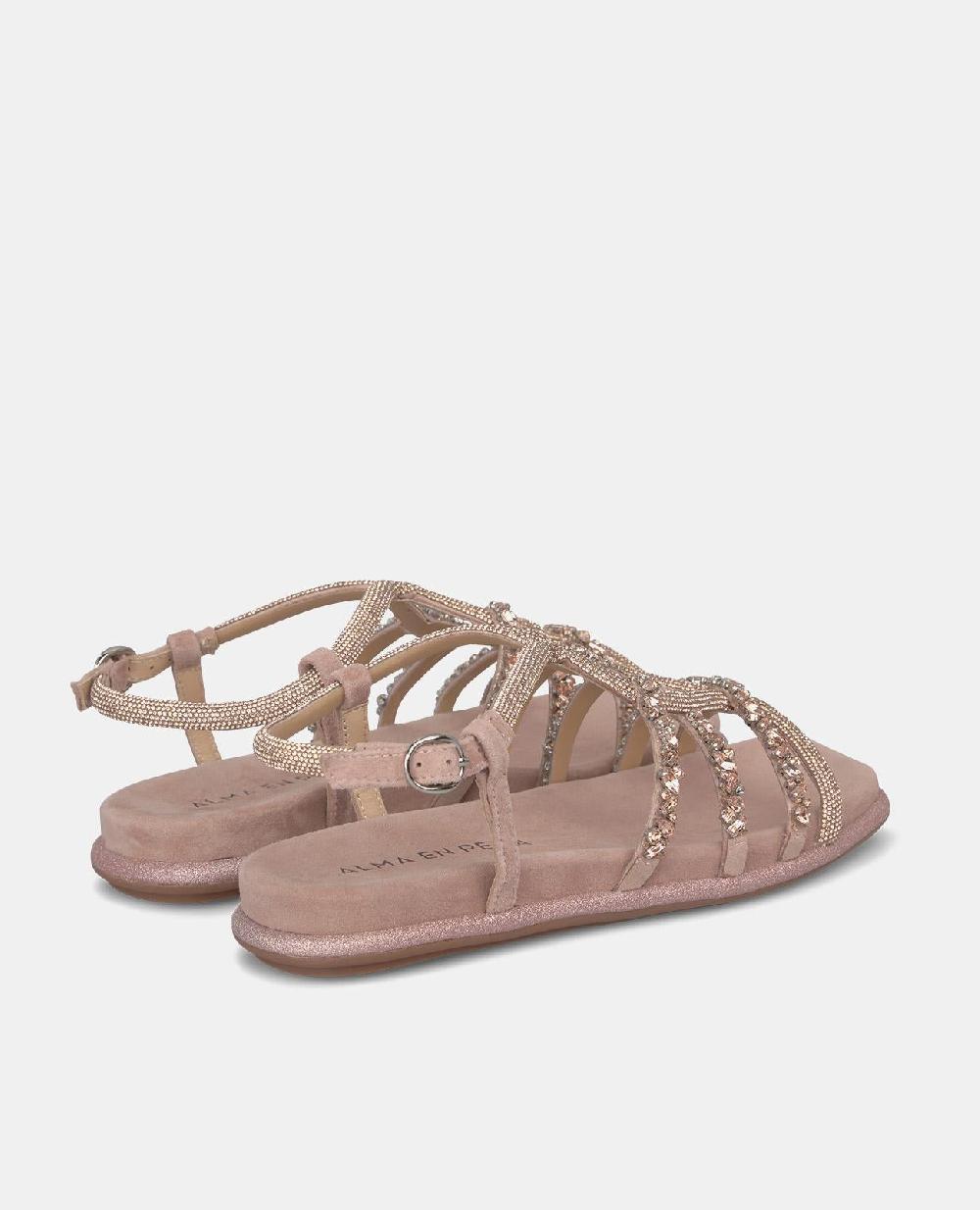 Alma En Pena SANDALIA PLANA ENTRELAZADA HEBILLA