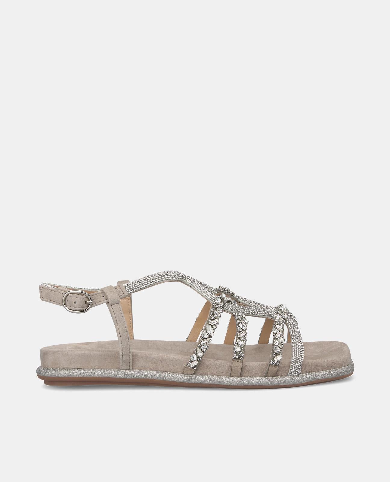 Alma en pena SANDALIA PLANA ENTRELAZADA HEBILLA