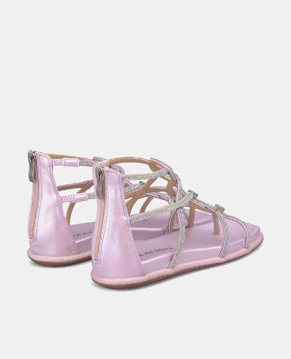 Alma En Pena SANDALIA PLANA ENTRELAZADA