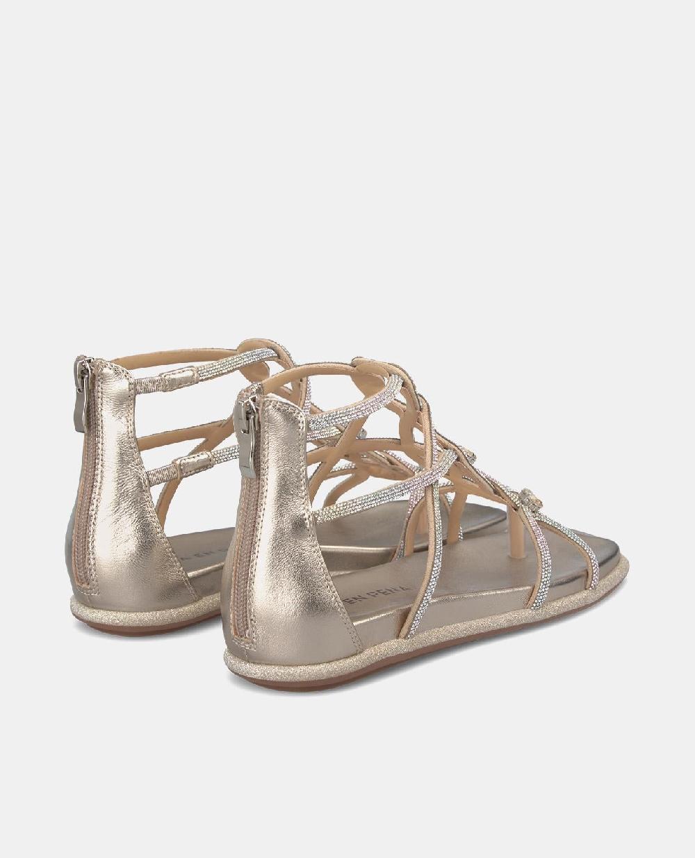 Alma En Pena SANDALIA PLANA ENTRELAZADA