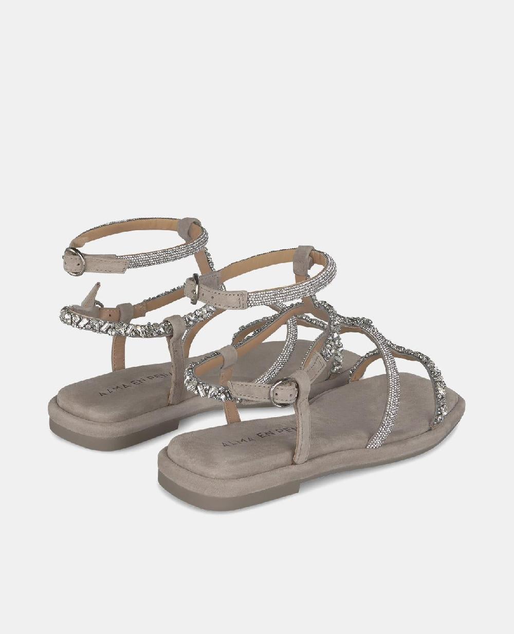 Alma En Pena SANDALIA PLANA PULSERA DOBLE