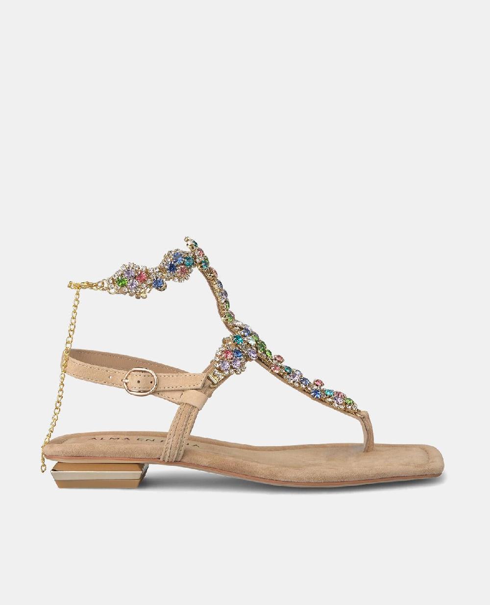 Alma en pena SANDALIA PLANA PULSERA TOBILLO