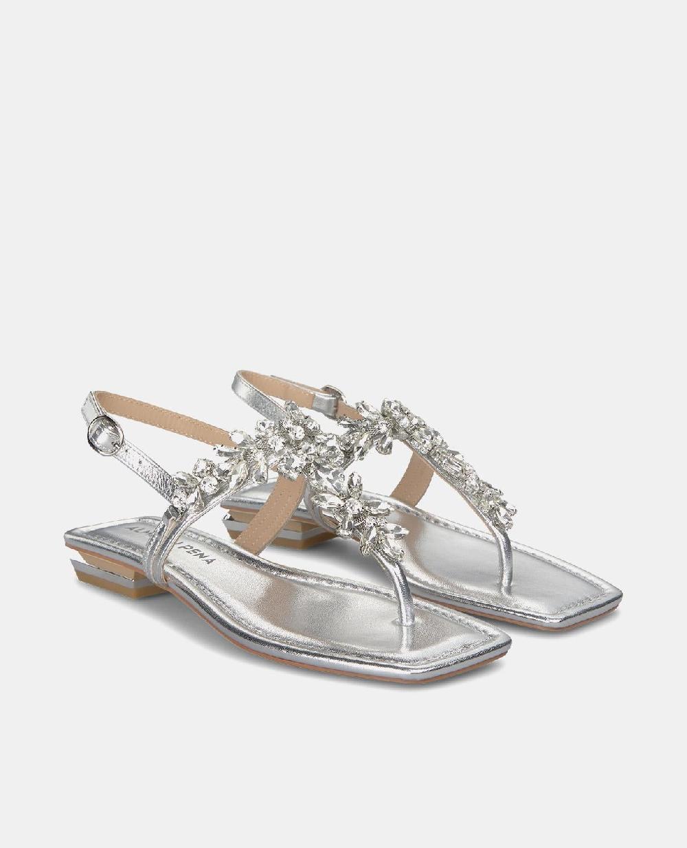 Alma En Pena SANDALIA PLANA PUNTERA CUADRADA