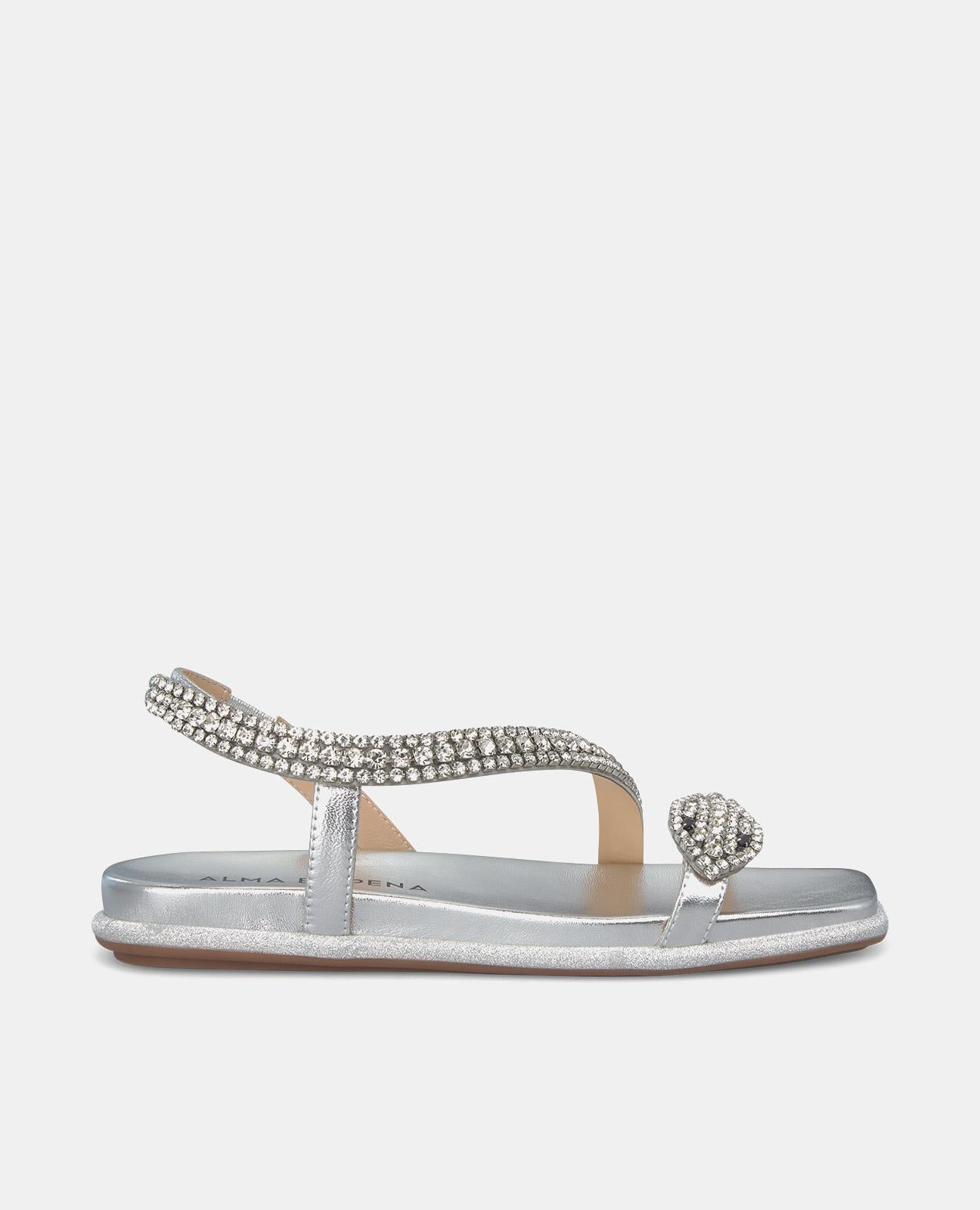 Alma en pena SANDALIA PLANA SUELA PURPURINA