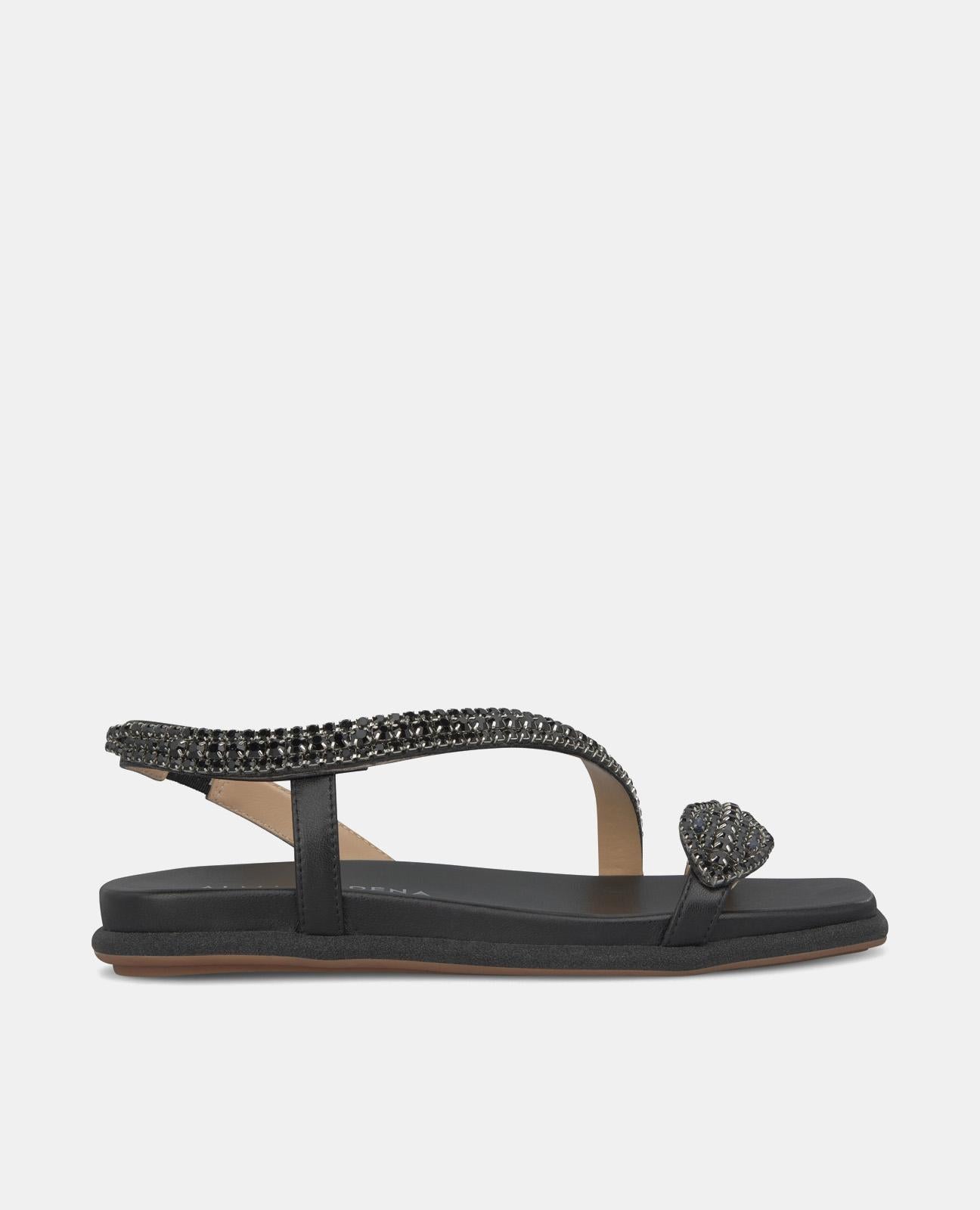 Alma en pena SANDALIA PLANA SUELA PURPURINA