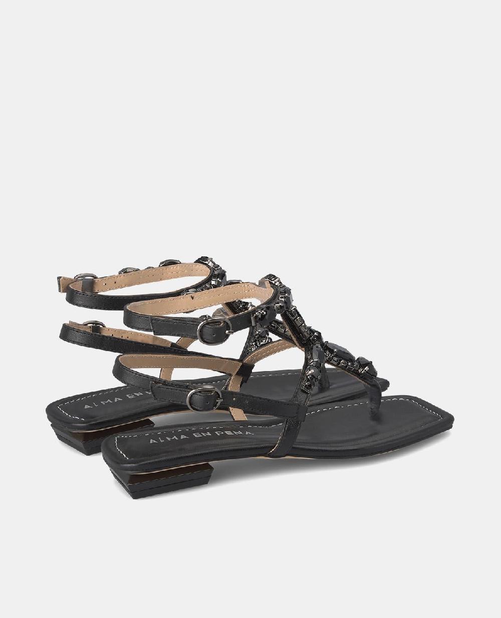 Alma En Pena SANDALIA PLANA TIPO GRIEGA