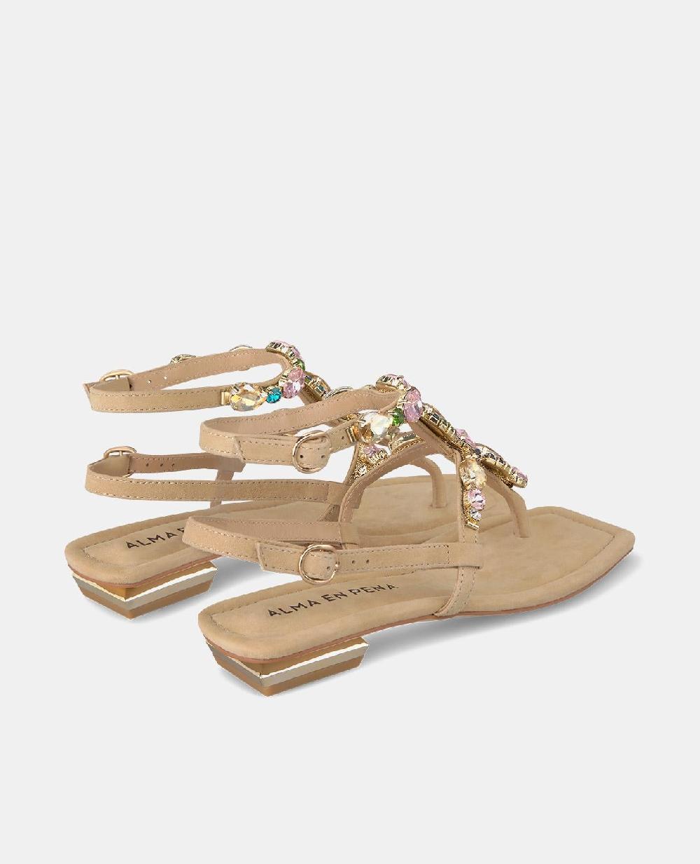 Alma En Pena SANDALIA PLANA TIPO GRIEGA