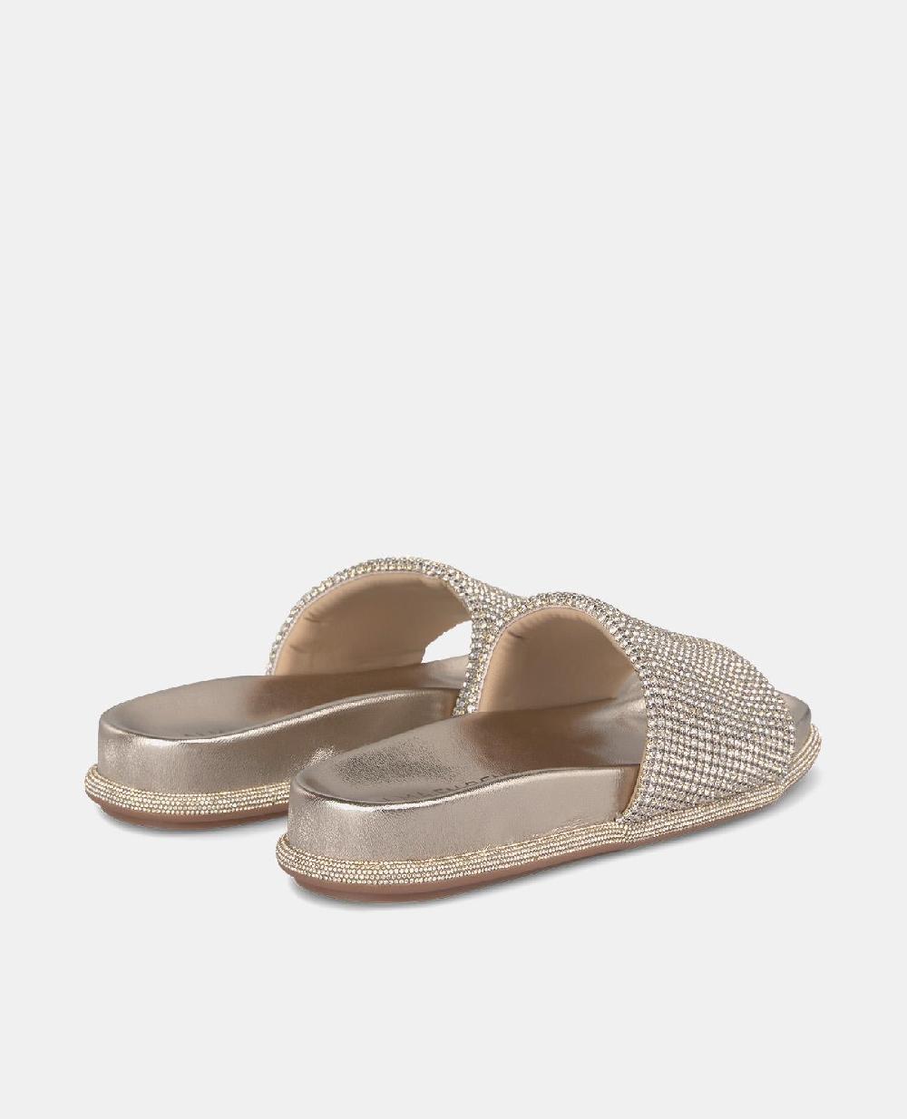 Alma En Pena SANDALIA PLANA TIRA STRASS