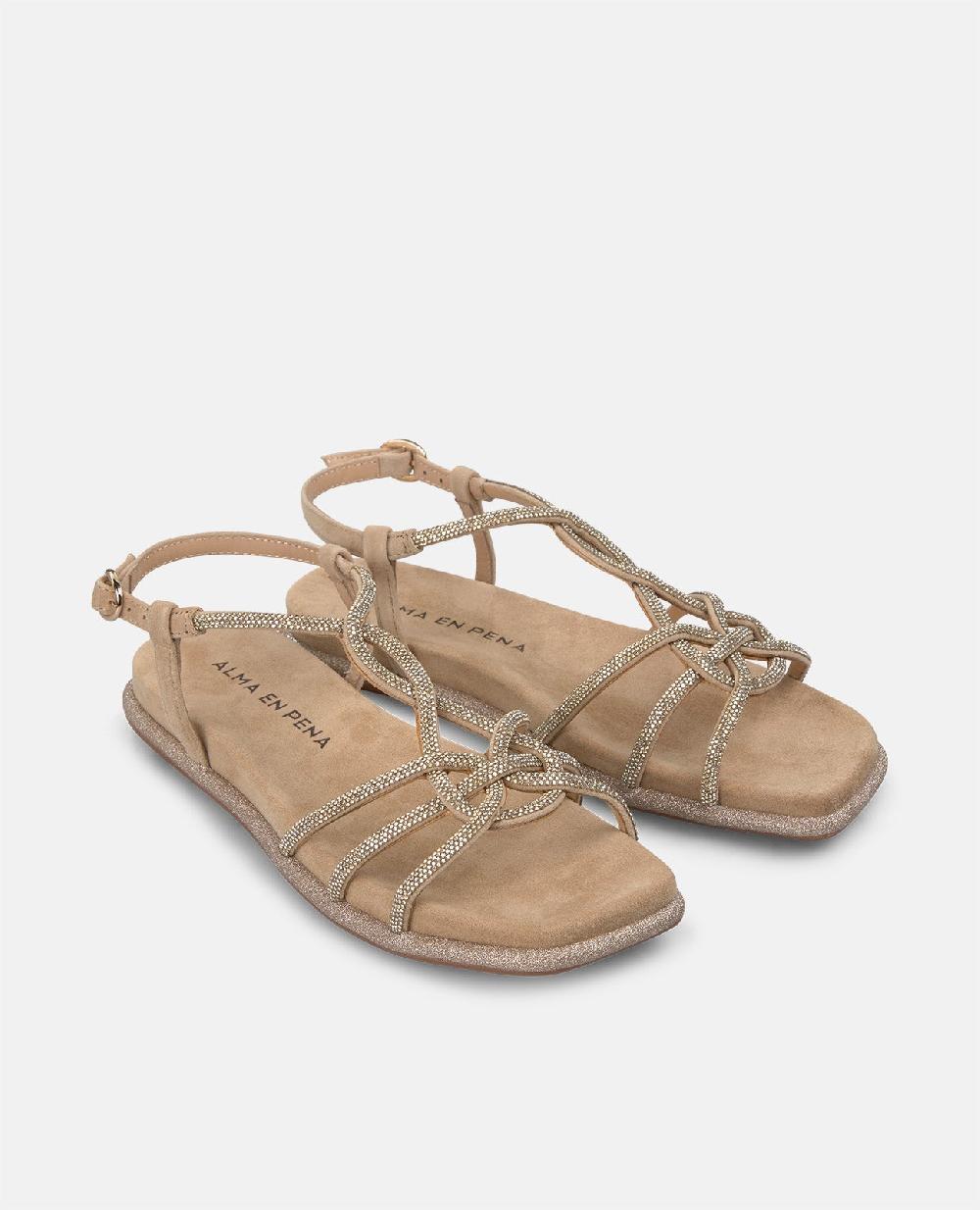 Alma En Pena SANDALIA PLANA TIRAS