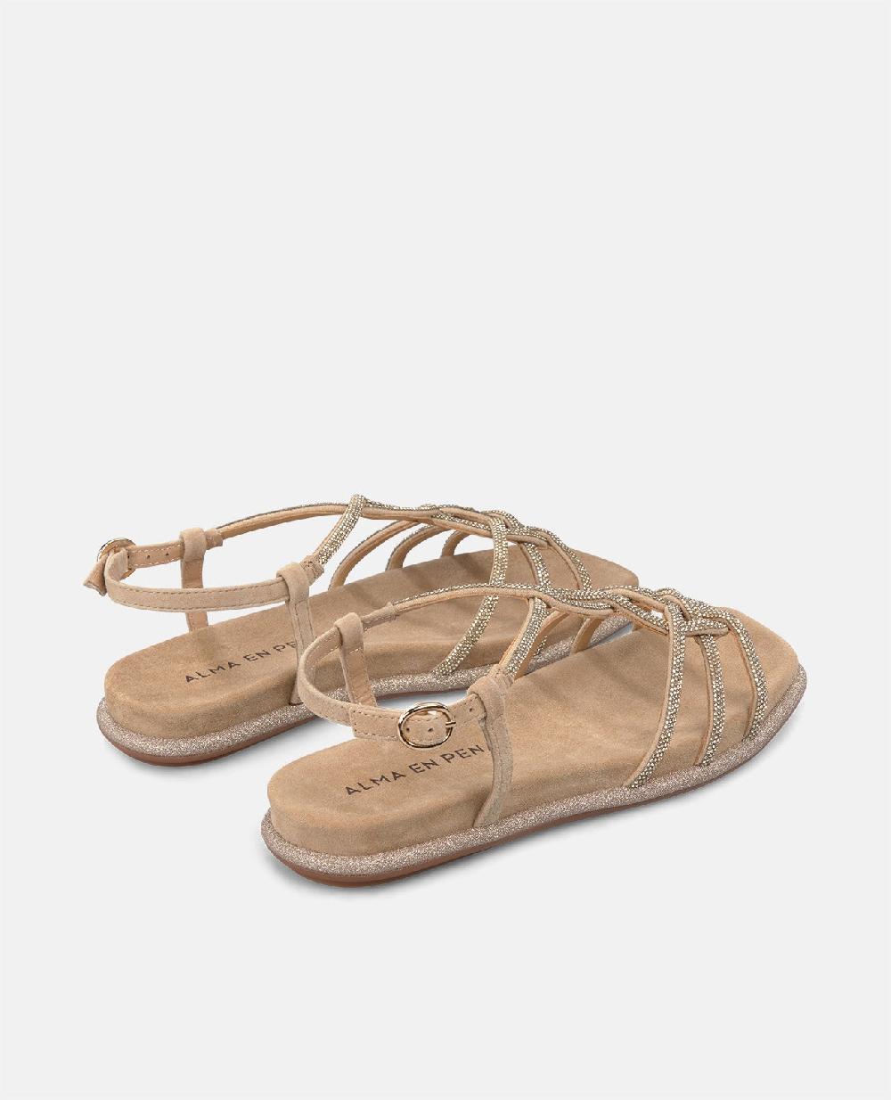 Alma En Pena SANDALIA PLANA TIRAS