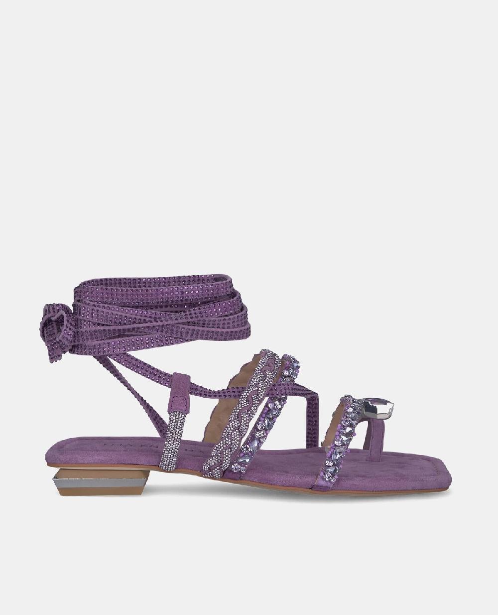 Alma en pena SANDALIA PLANA TIRAS ANUDADAS