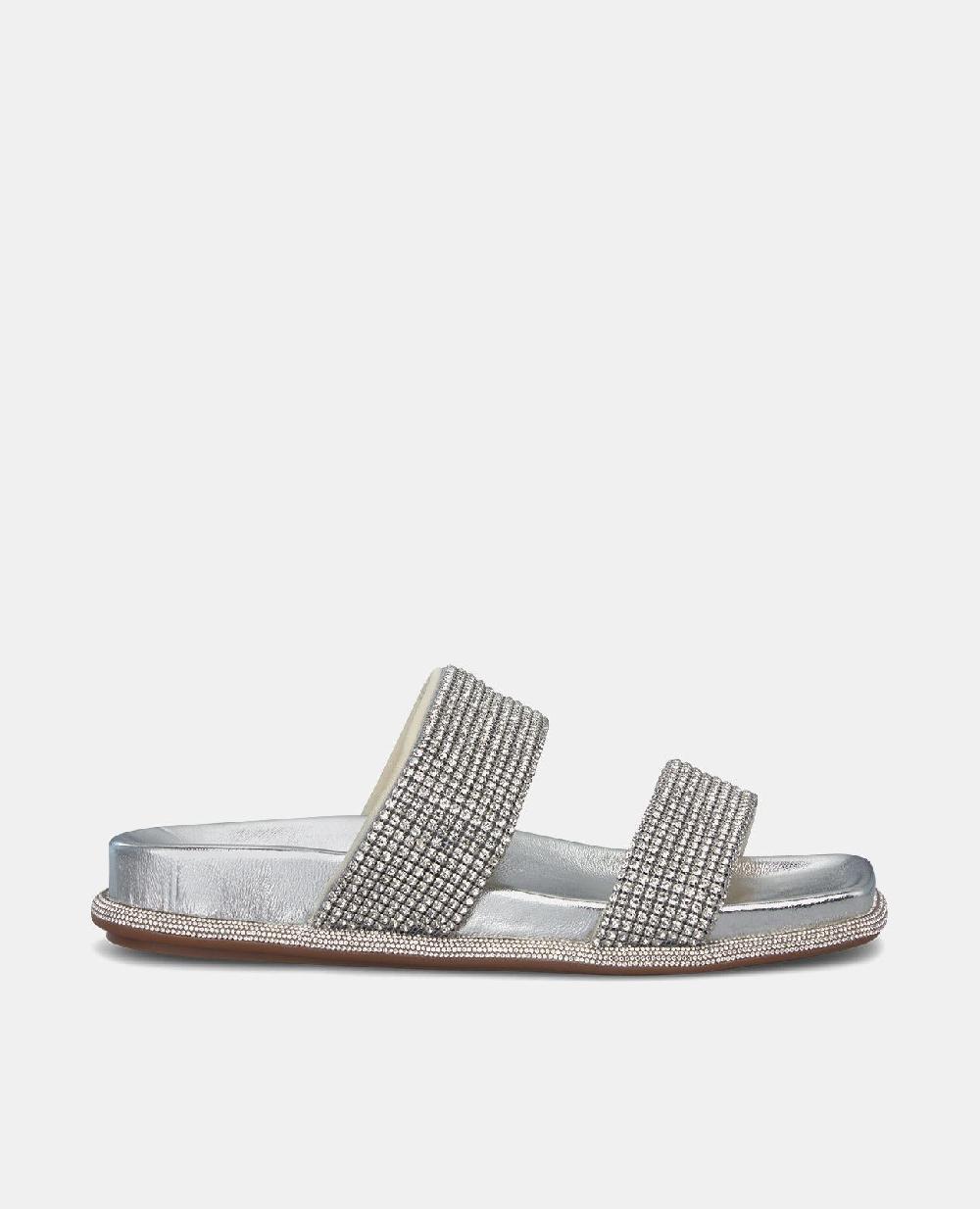 Alma en pena SANDALIA PLANA TIRAS STRASS