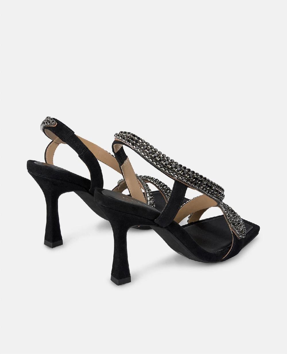 Alma En Pena SANDALIA SERPIENTE CON TACÓN