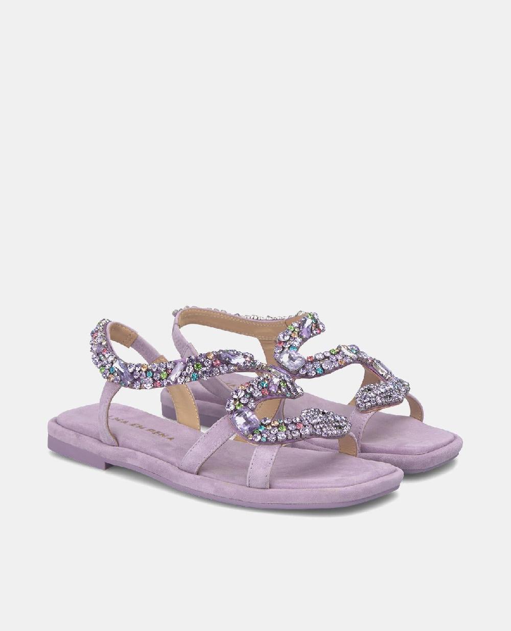 Alma En Pena SANDALIA SERPIENTE PEDRERÍA