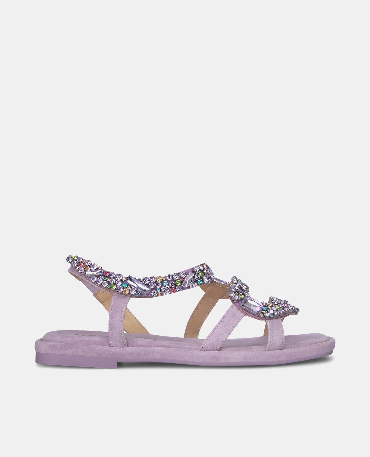 Alma en pena SANDALIA SERPIENTE PEDRERÍA