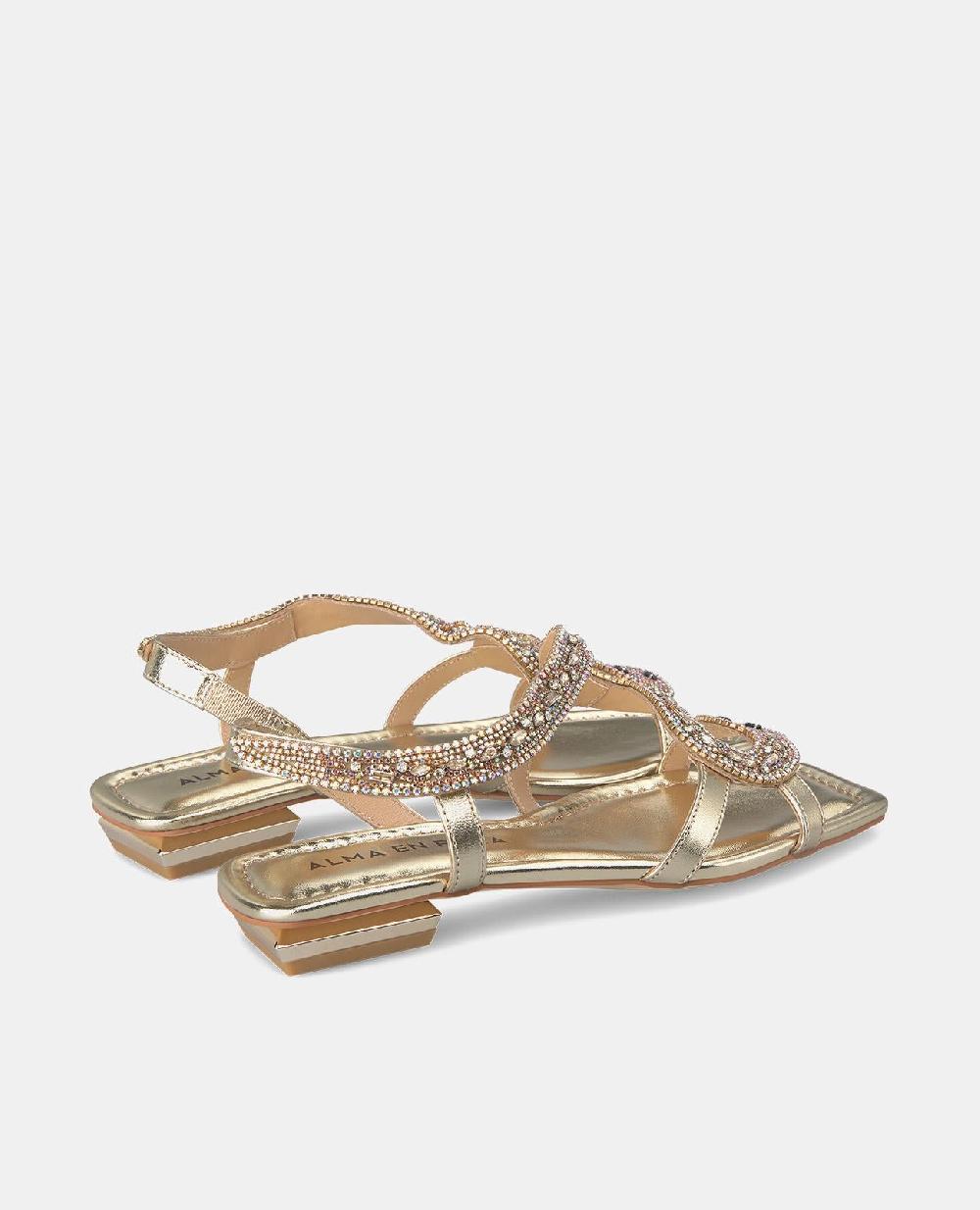 Alma En Pena SANDALIA SERPIENTE PLANA