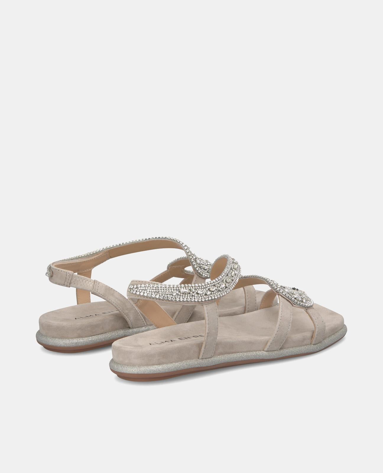 Alma En Pena SANDALIA SERPIENTE SUELA PURPURINA