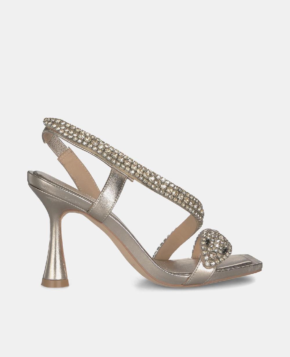 Alma en pena SANDALIA SERPIENTE TACÓN CIRCULAR