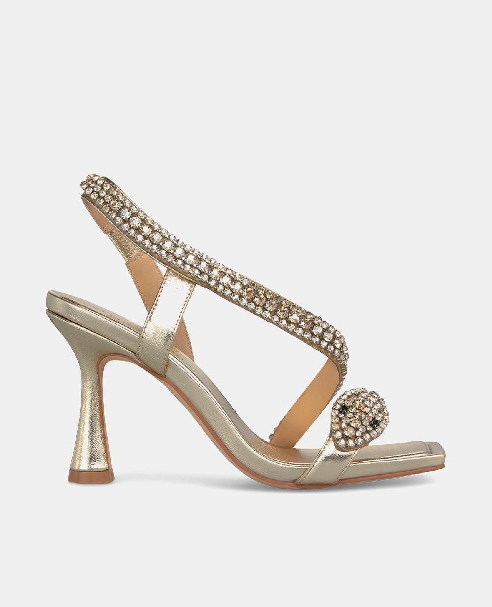 Alma en pena SANDALIA SERPIENTE TACÓN CIRCULAR