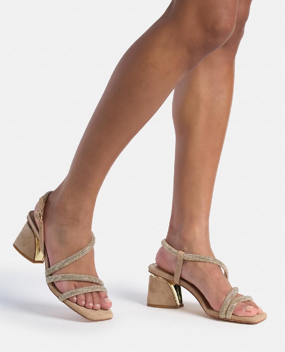 Alma En Pena SANDALIA TACÓN ANCHO