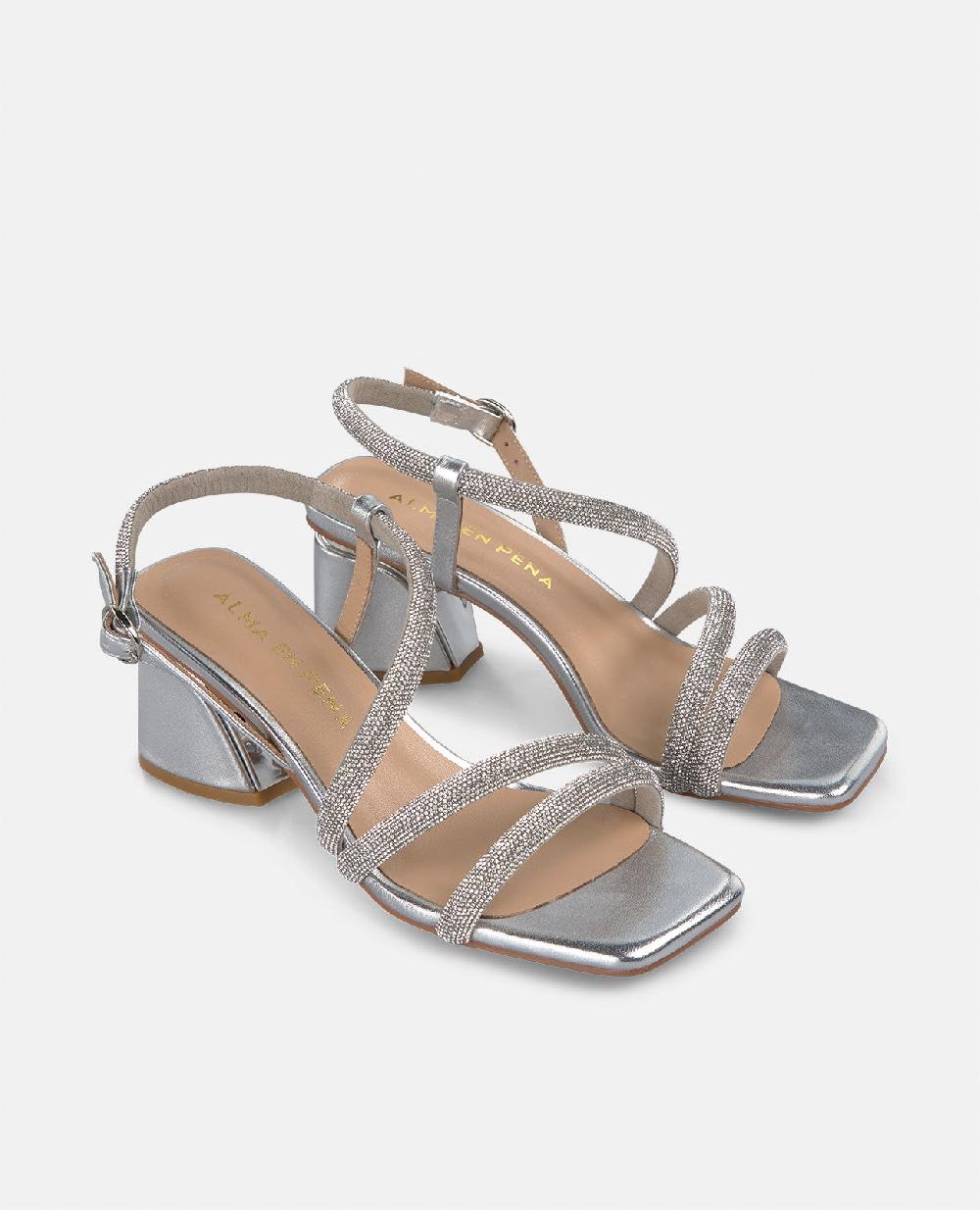 Alma En Pena SANDALIA TACÓN ANCHO