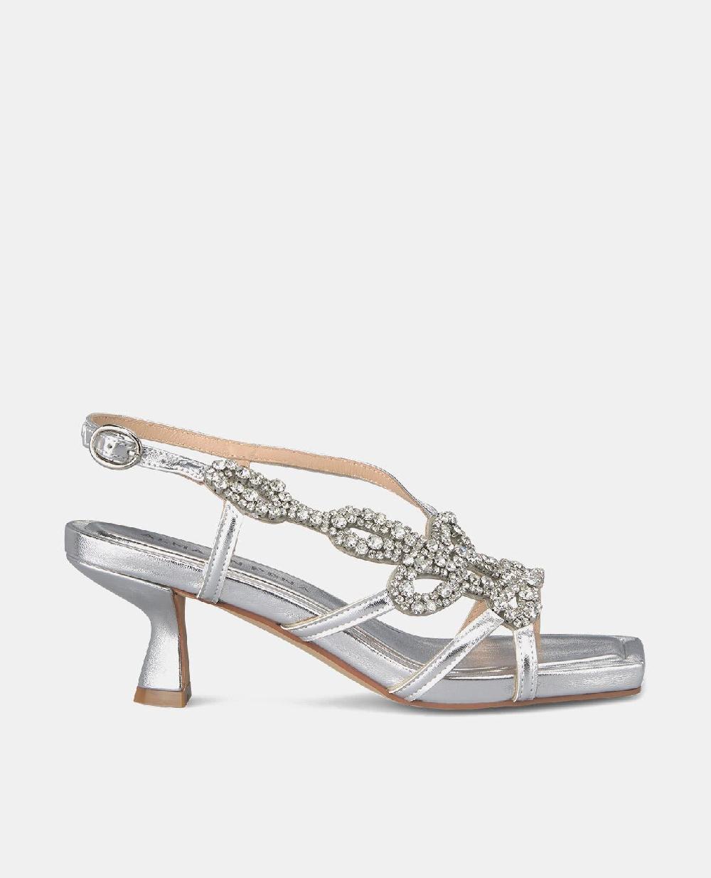 Alma en pena SANDALIA TACÓN BAJO DETALLE