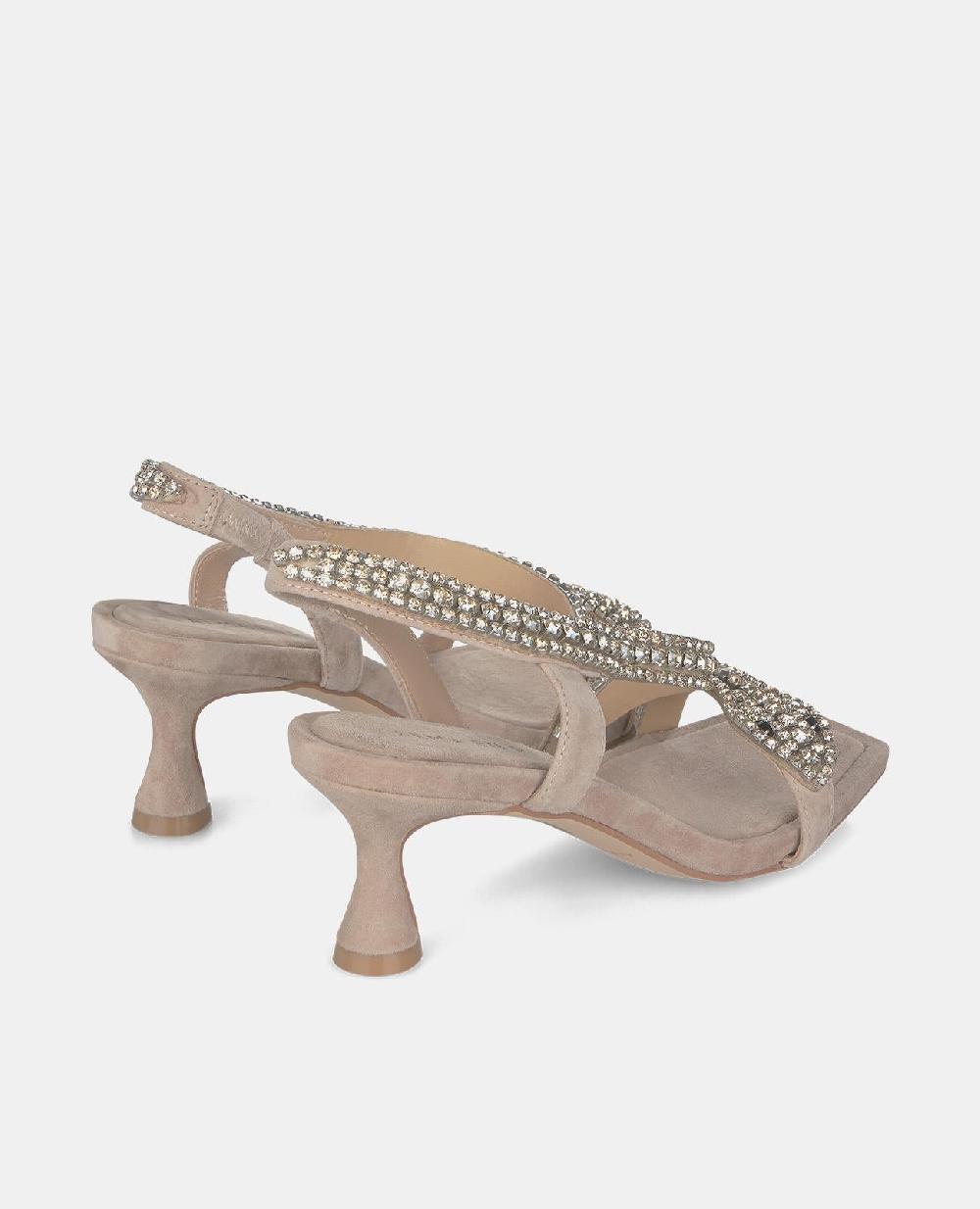 Alma En Pena SANDALIA TACÓN BAJO SERPIENTE