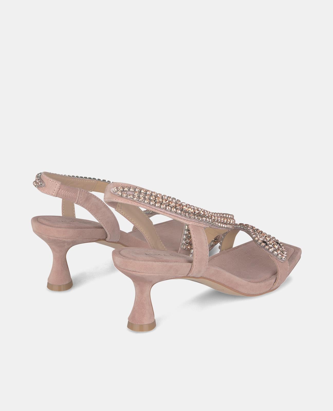 Alma En Pena SANDALIA TACÓN BAJO SERPIENTE