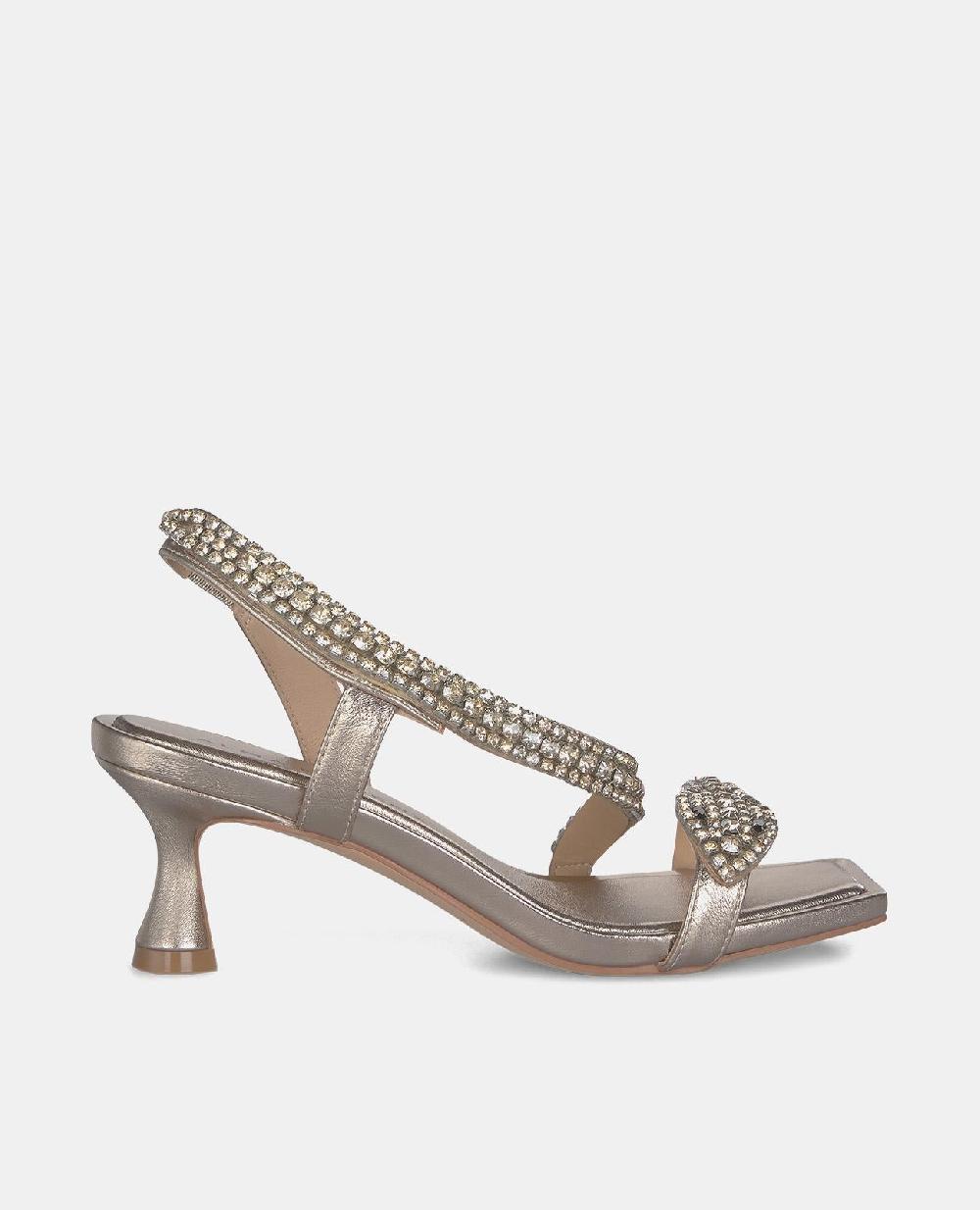 Alma en pena SANDALIA TACÓN BAJO SERPIENTE