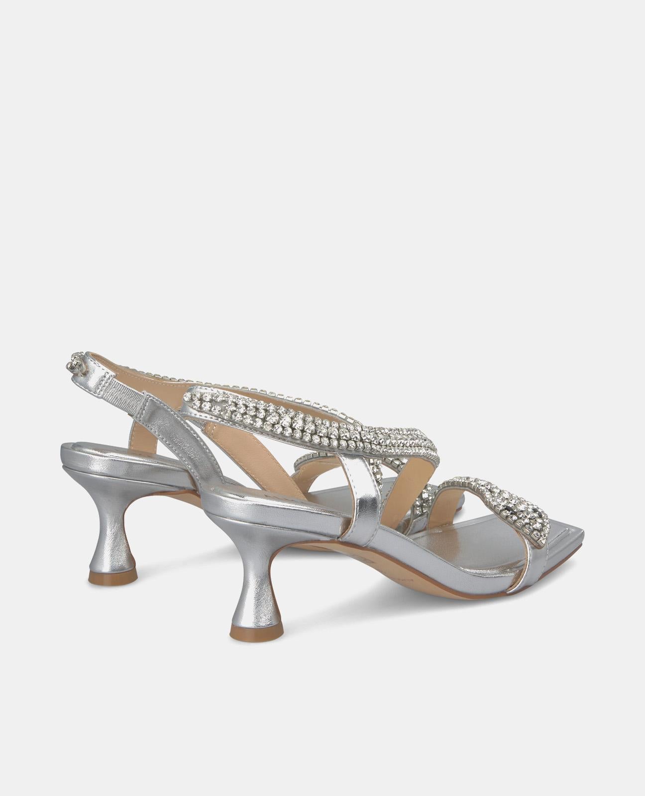 Alma En Pena SANDALIA TACÓN BAJO SERPIENTE