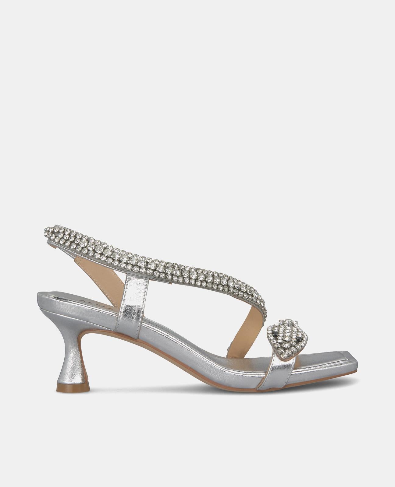 Alma en pena SANDALIA TACÓN BAJO SERPIENTE