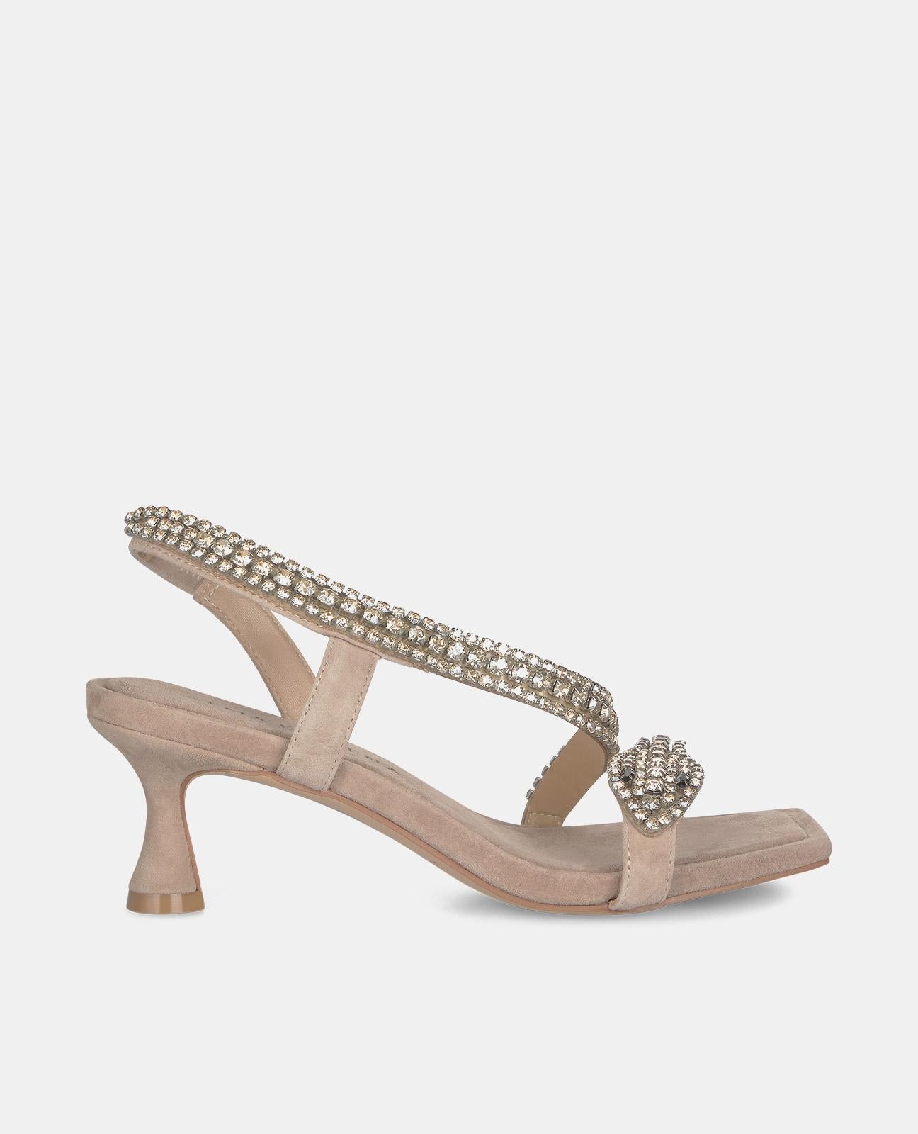 Alma en pena SANDALIA TACÓN BAJO SERPIENTE