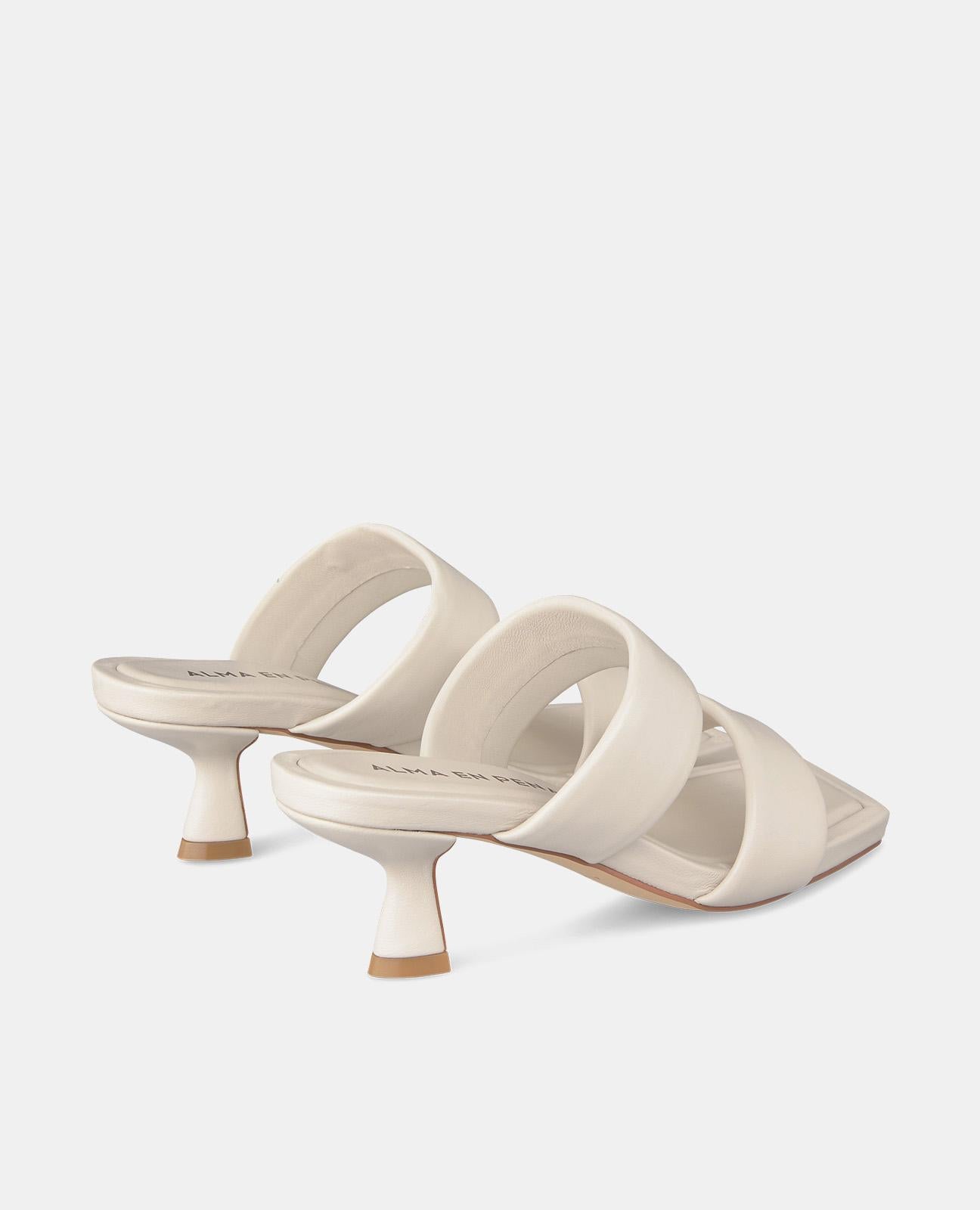 Alma En Pena SANDALIA TACÓN CHUPETE TIRAS