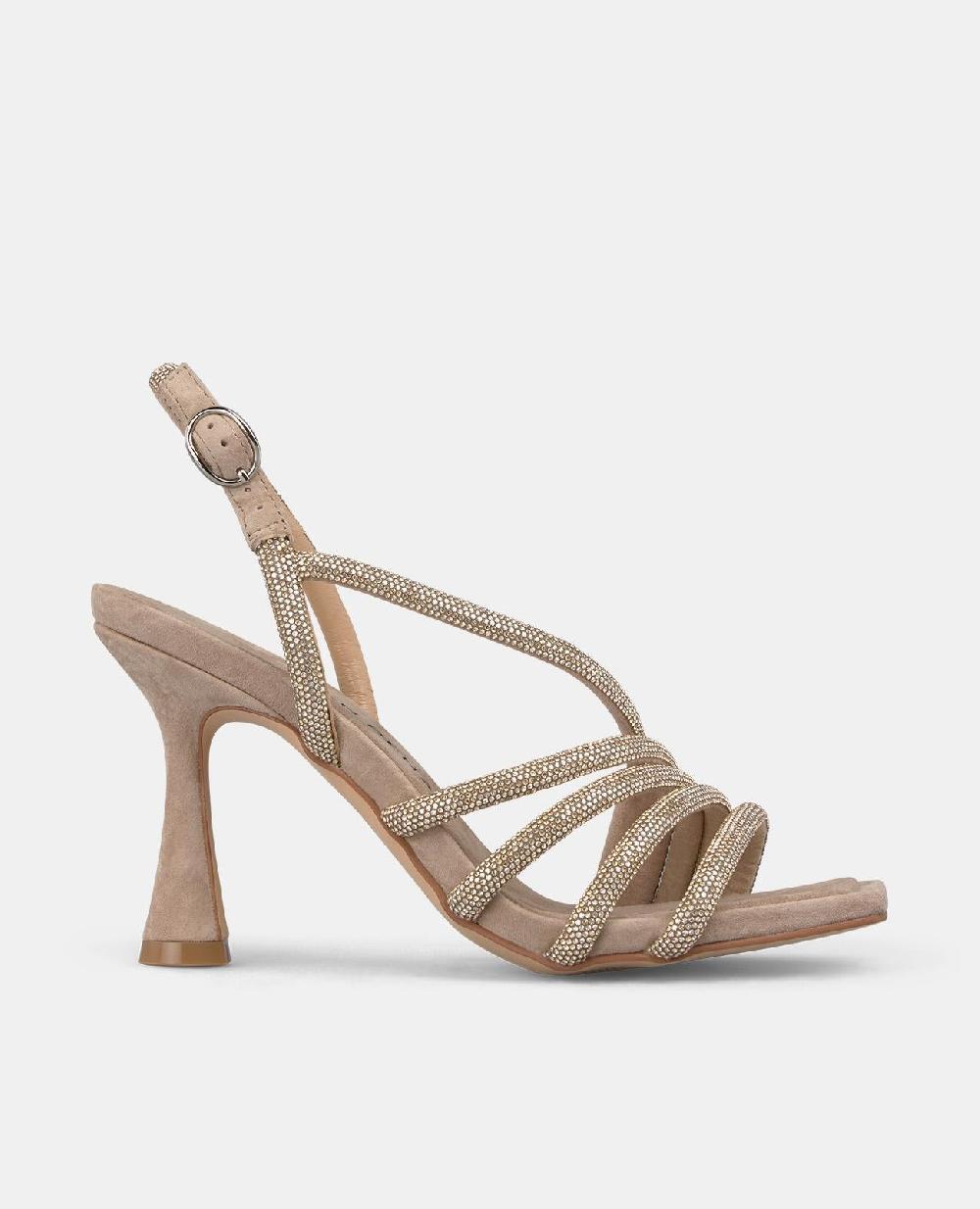 Alma en pena SANDALIA TACÓN CIRCULAR CRUZADA