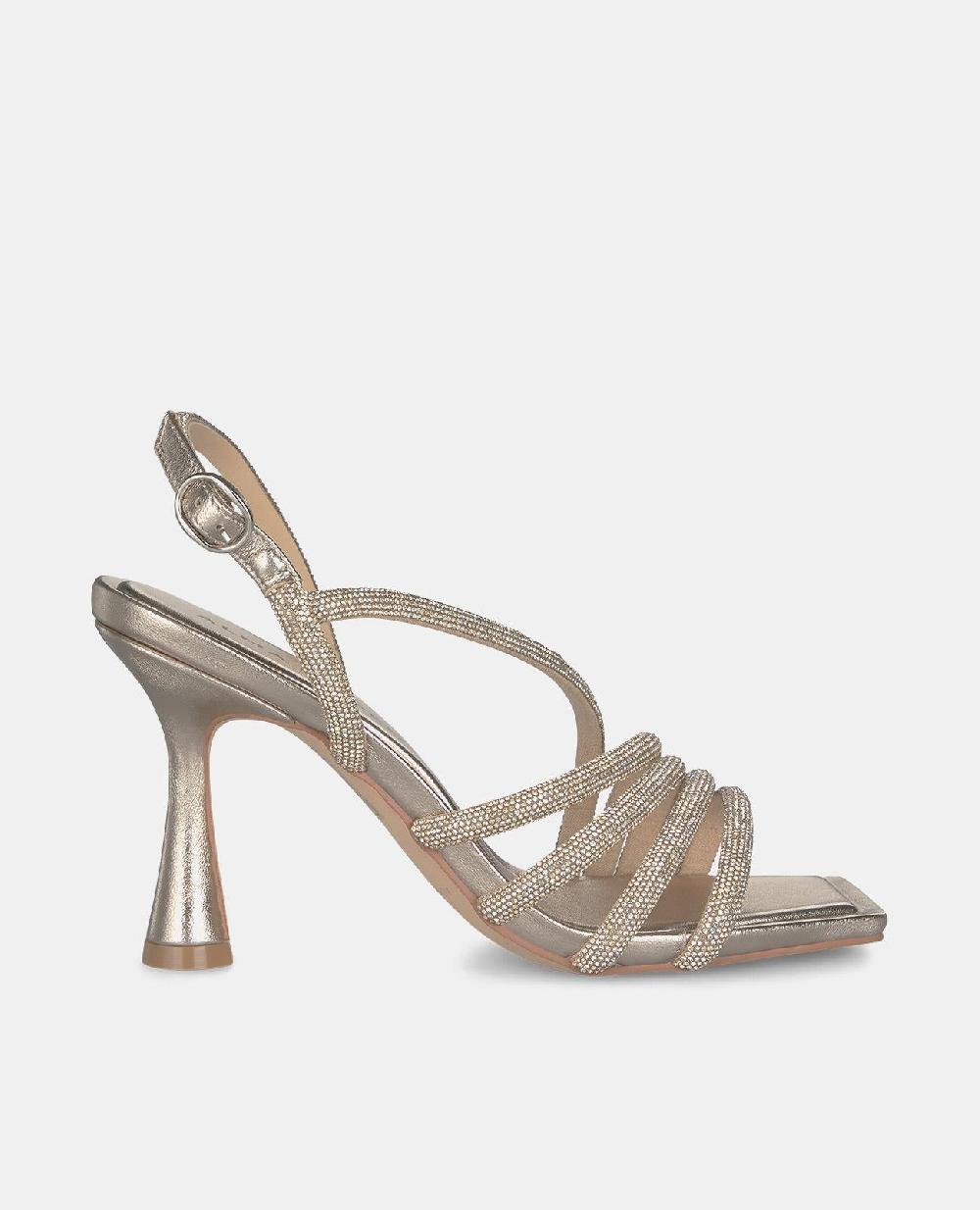 Alma en pena SANDALIA TACÓN CIRCULAR CRUZADA