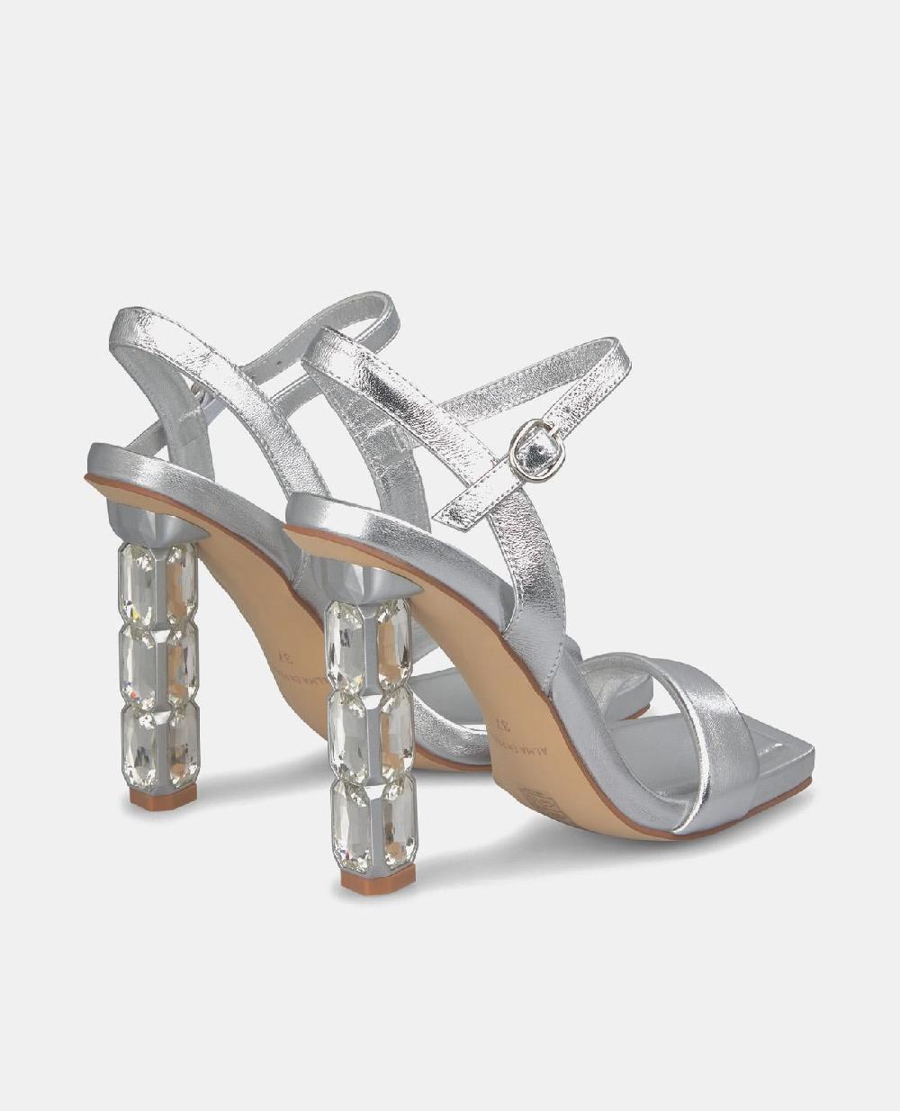 Alma En Pena SANDALIA TACÓN CRISTAL