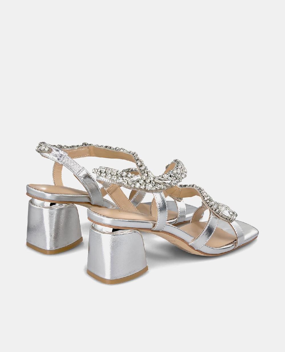 Alma En Pena SANDALIA TACÓN CUADRADO SERPIENTE