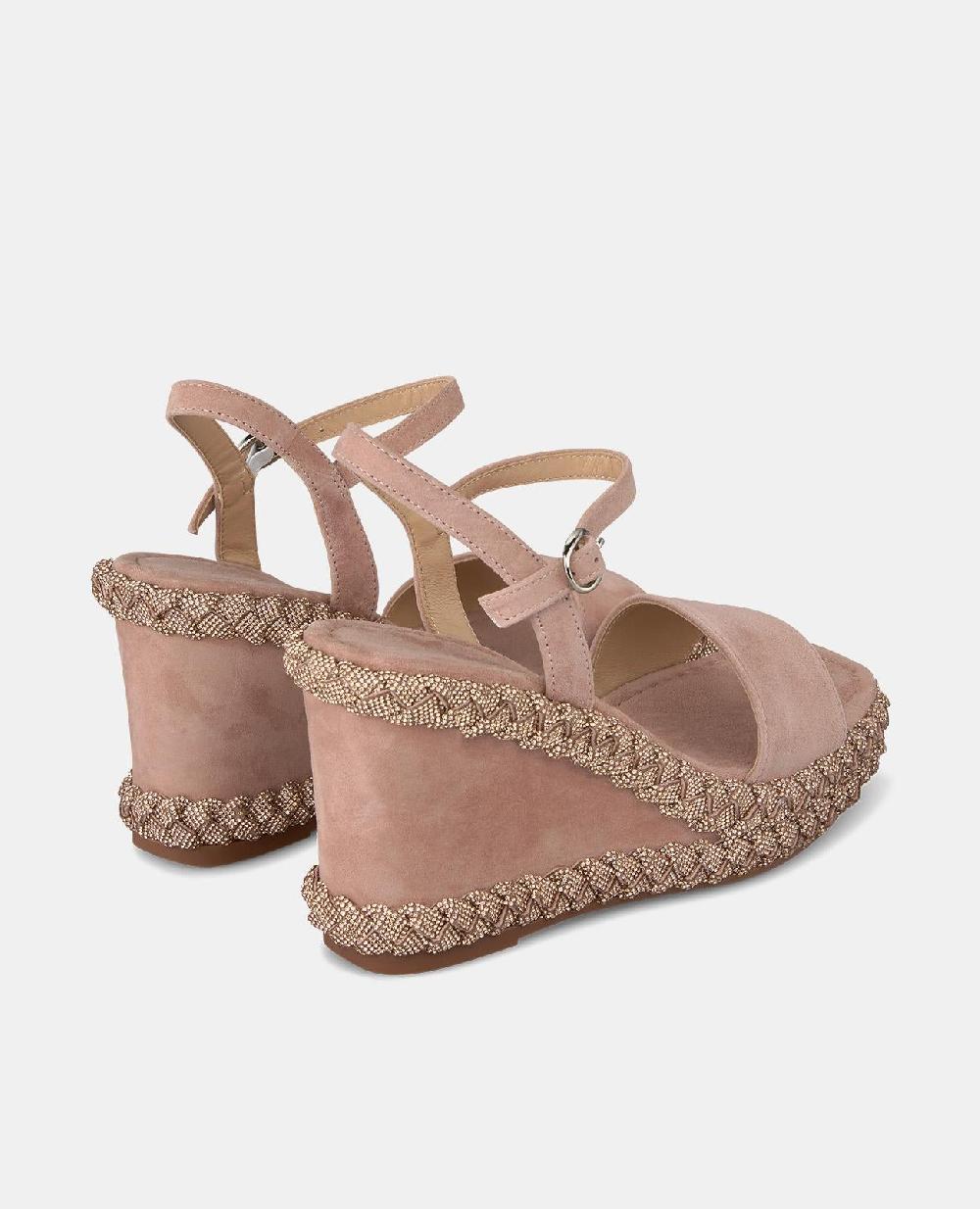 Alma En Pena SANDALIA TACÓN CUÑA